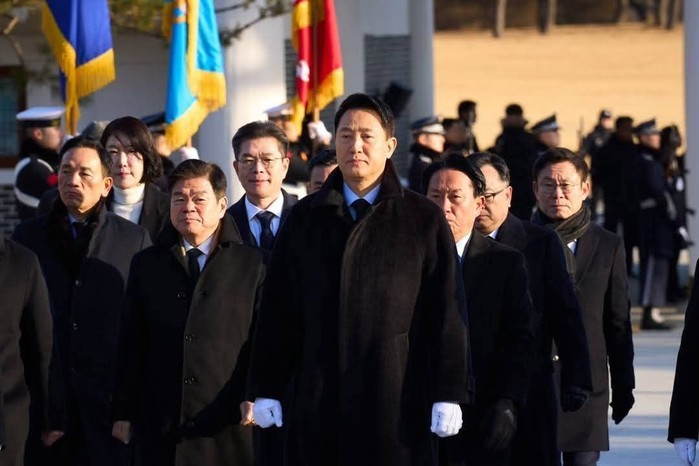 오세훈 서울시장 2026년 새해 현충원 참배로 시작하다!