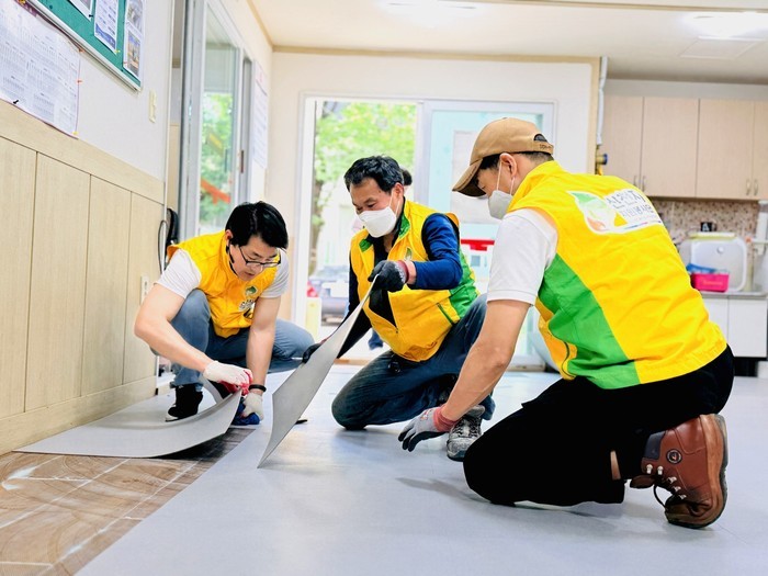 신천지자원봉사단 마산지부, 관내 보훈...