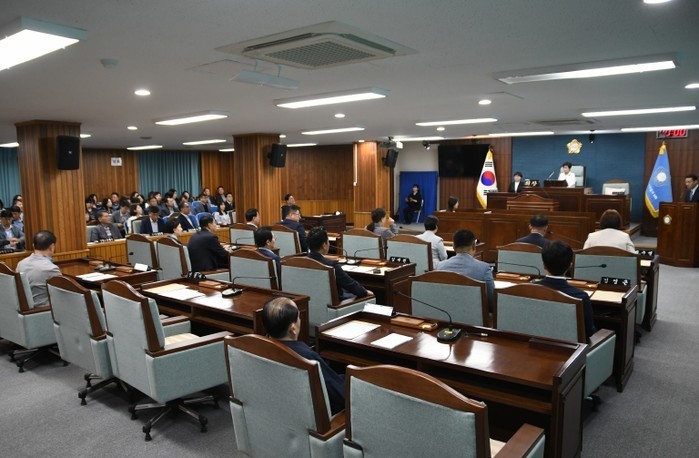미추홀구의회, 제291회 임시회 개회...