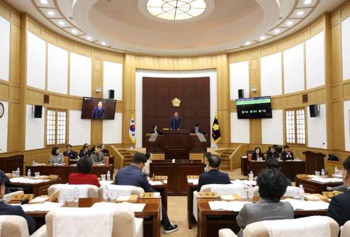 경산시의회, 제266회 정례회 폐회