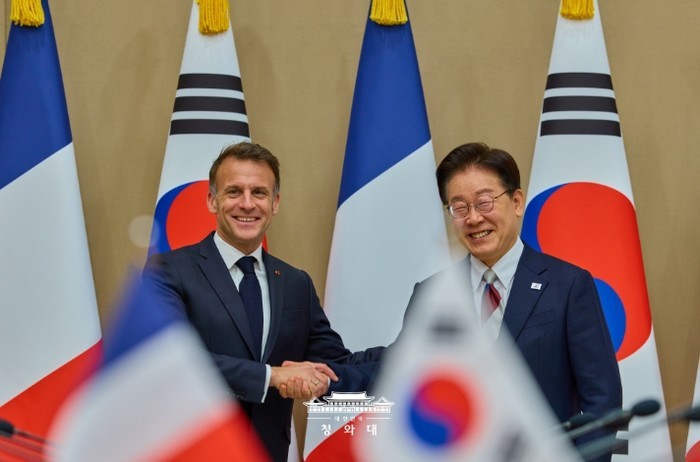 한-프랑스 정상 "호르무즈 ...