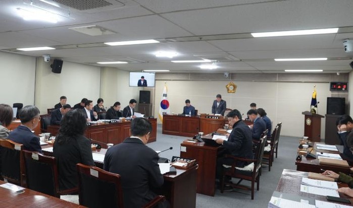 음성군의회, 4월 정례의원간담회 개최...