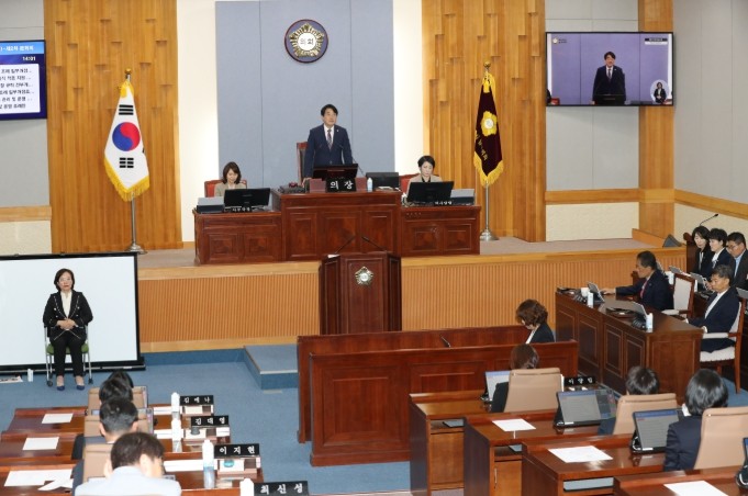 남구의회 제277회 임시회 폐회......