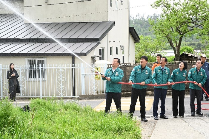 울산시의회 행정자치위원회, 비상소화장...