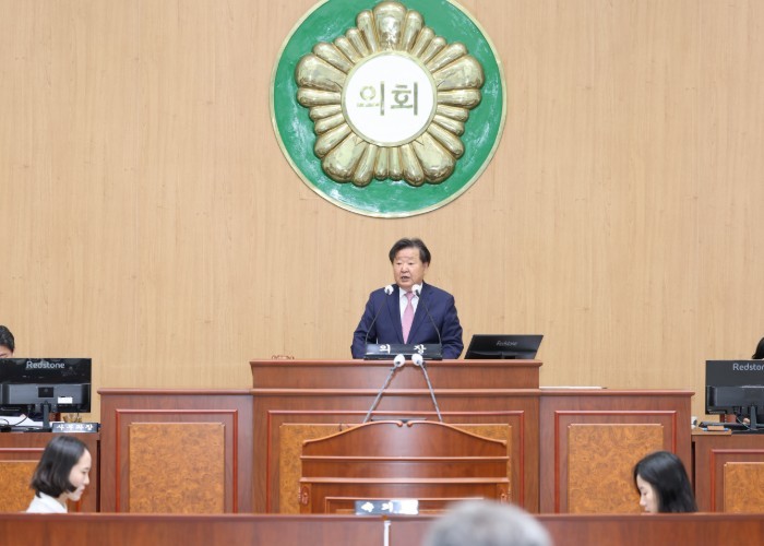 고성군의회, 제9대 의회 마지막 의사...