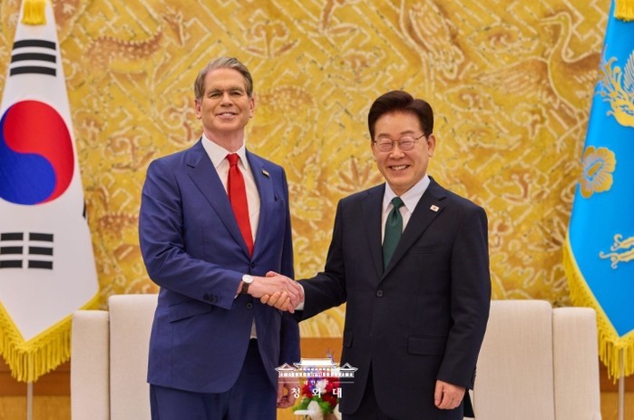 이재명 대통령, 베센트 미국 재무장관...