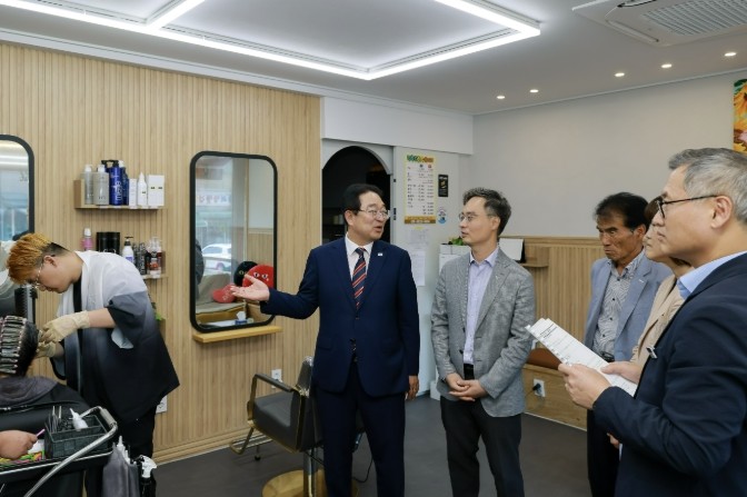 이복원 경제부지사, 옥천군 청산면서 ...