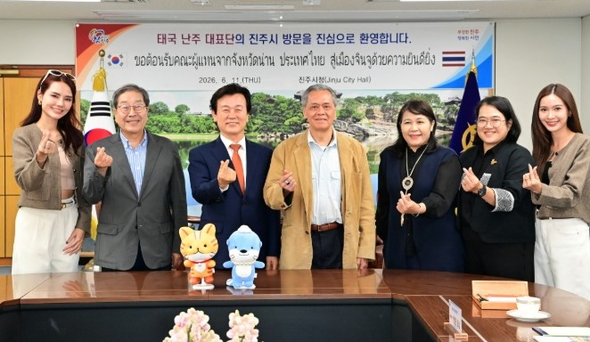 태국 난주 대표단, 진주 방문 ‘창의...