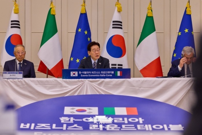 이재명 대통령 "한-이탈리아...