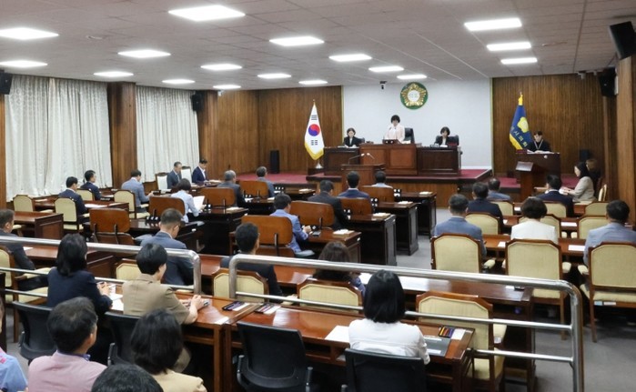 동해시의회, 제362회 임시회 개회 ...