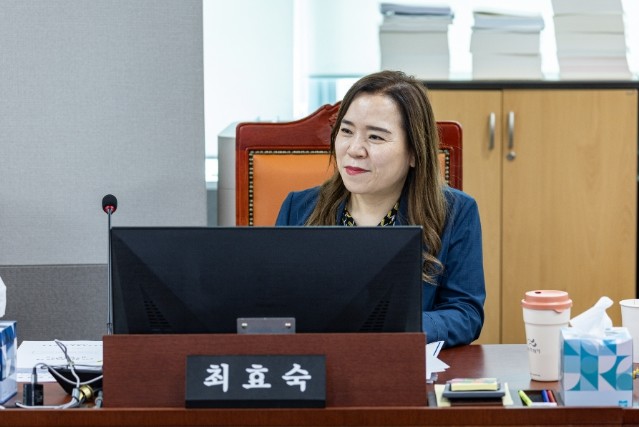 경기도의회 최효숙 의원, '경...