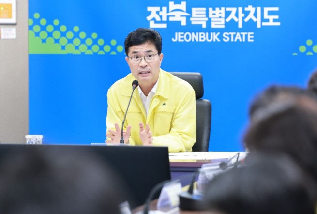 이원택 전북자치도지사, 긴급 대책회의...