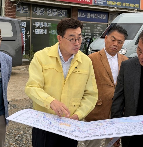 평택시, 시장 주재 상습정체 현장점검...