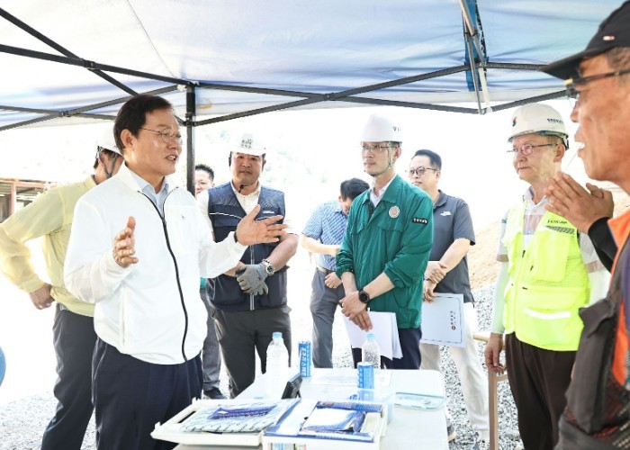 박완수 경남도지사, 폭염 대응 현장 ...