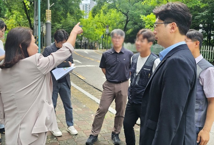 검단구의회 이향미 의원, 마전동 공사...