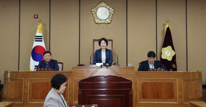 하동군의회 제1차 정례회 개회