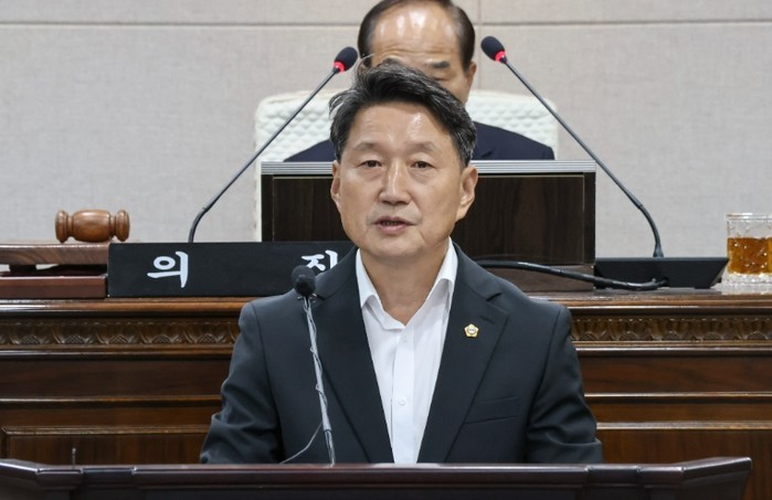 홍성군의회 송효진 의원 5분 자유 발...