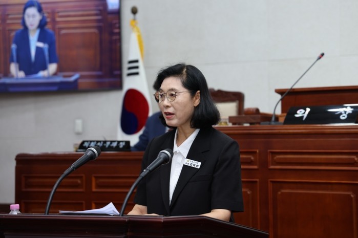 김옥화 장흥군의원, “재생에너지 수익...