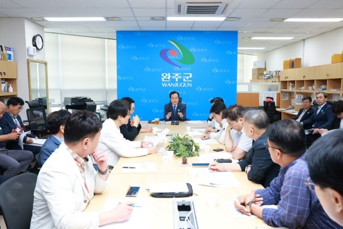 유희태 완주군수 “1조 1천억 첨단 ...