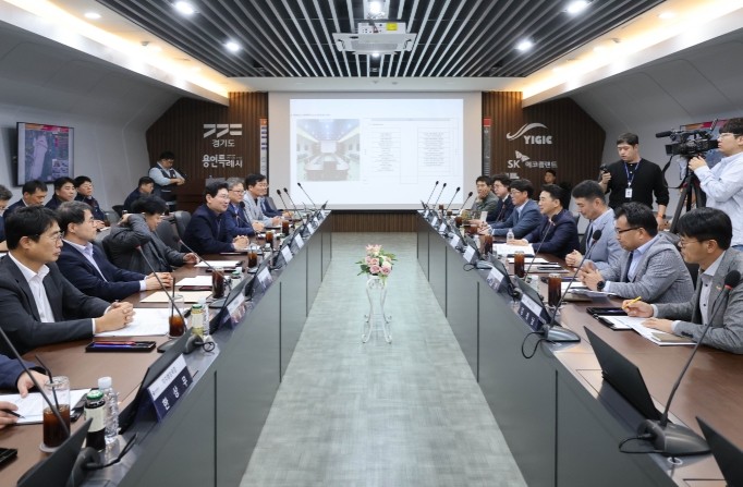 이상일 용인특례시장, 함평군 대표단과...