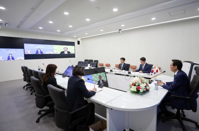 우상호 도지사, 일본 돗토리현 지사와...