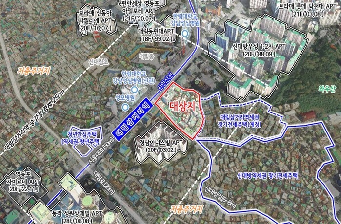 서울시, 대림삼거리역 역세권활성화사업...