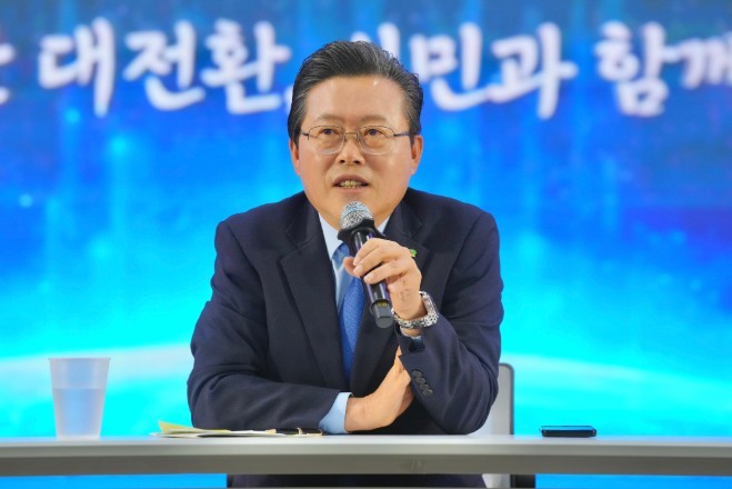 천안시 장기수 시장, GTX-C 연장...